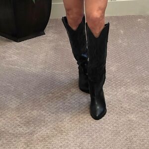 Billini Black Heeled Boots